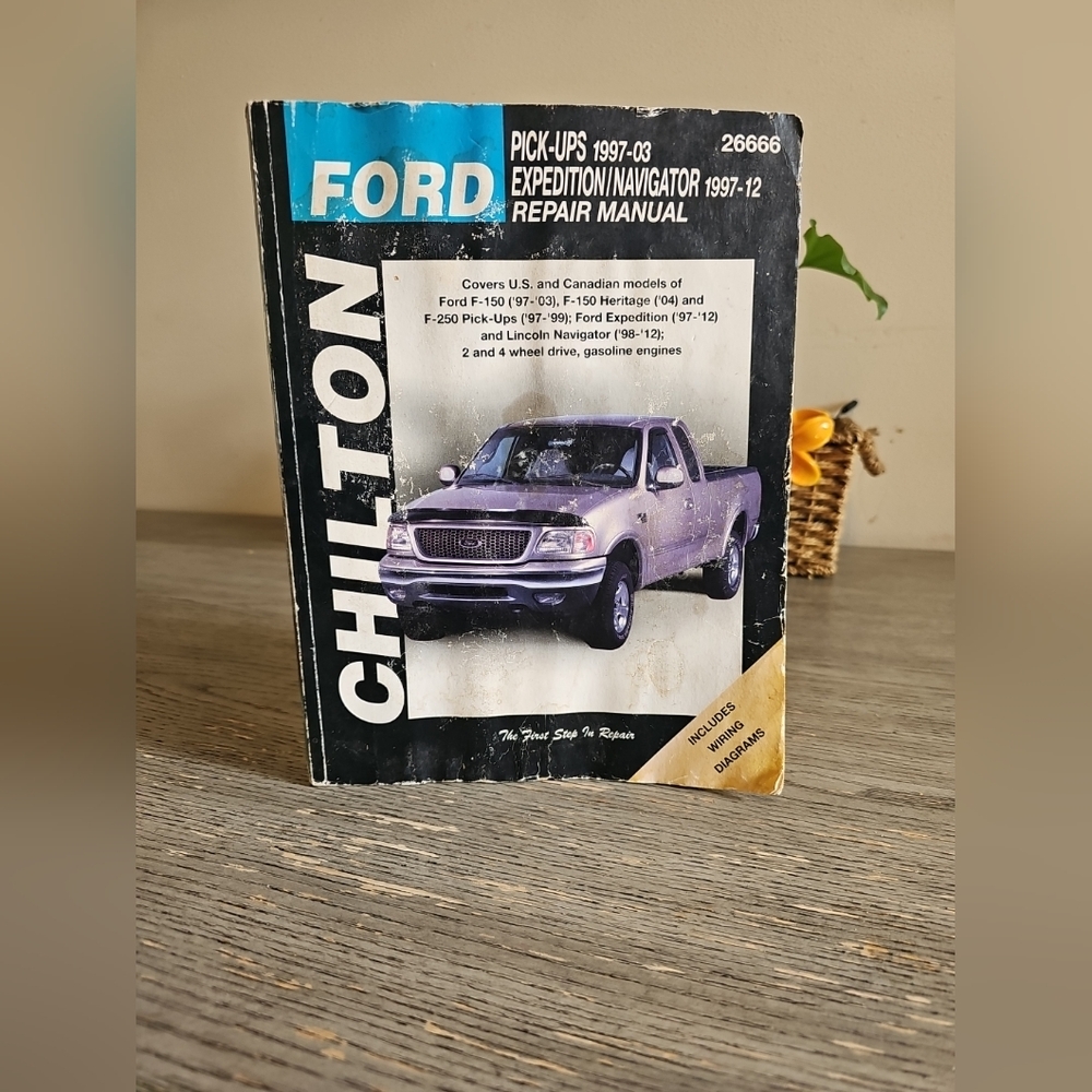 Chilton Repair Manual #26666 Ford Pick-Ups 1997-03 Expedition/Navigator 1997-12